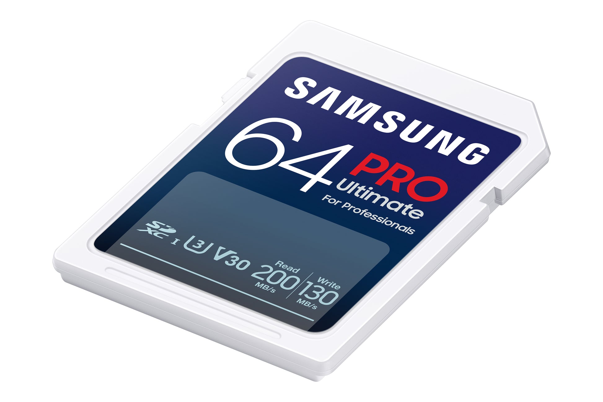 Samsung PRO Ultimate SDXC 64 GB – UHS-I, U3, V30, 200/130 MB/s