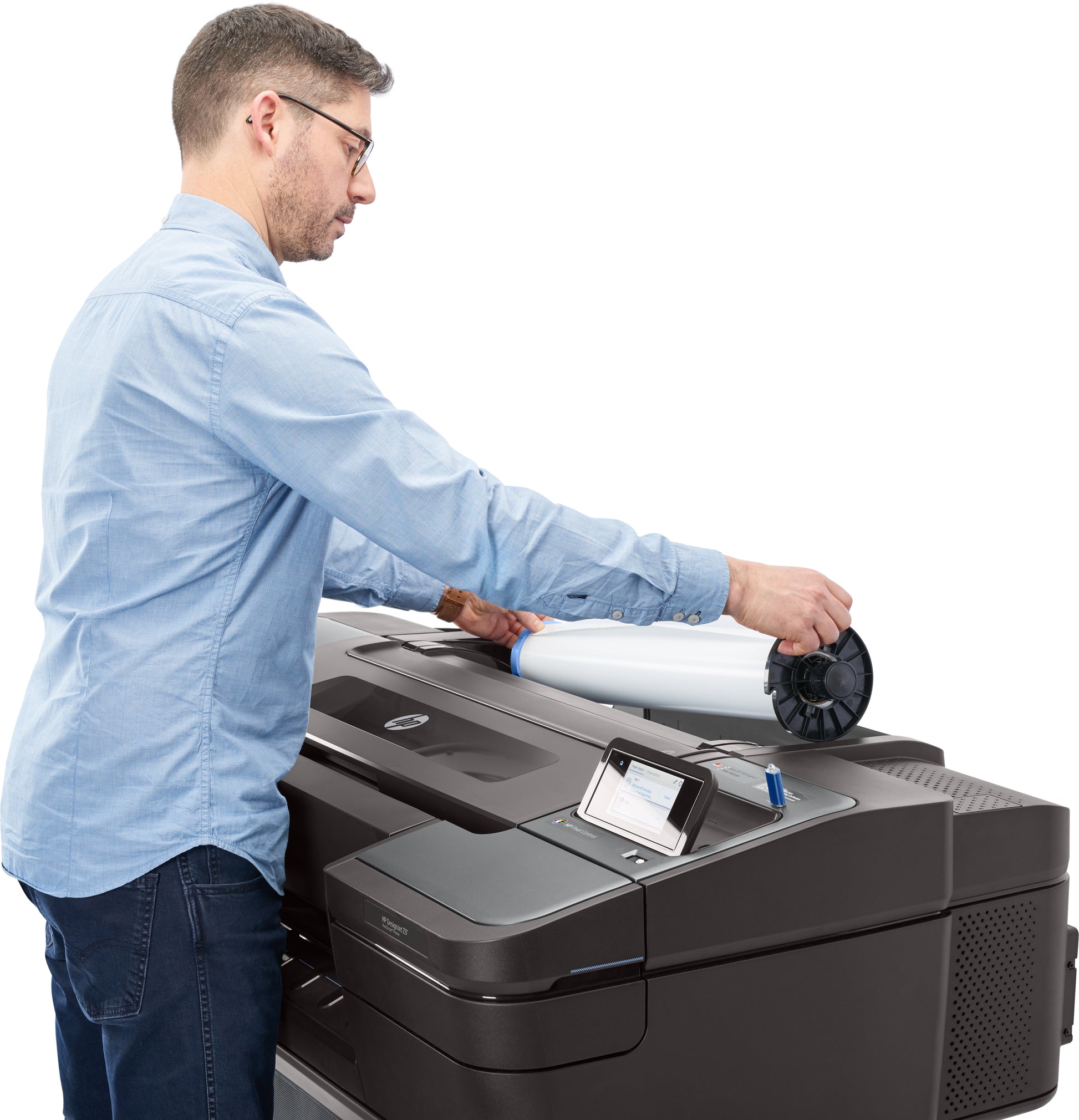 HP DesignJet Z9+ – Grossformat-Plotter, 44" (1'118 mm), A0, LAN, Wi‑Fi Direct, PostScript