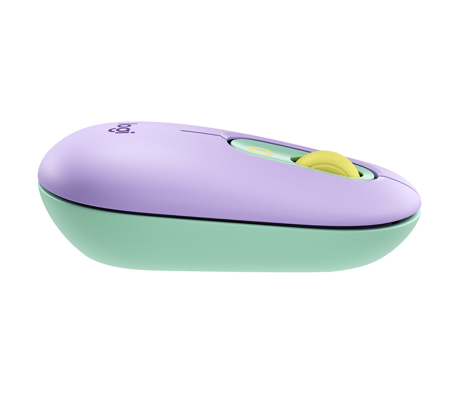 Logitech POP Mouse Daydream Mint Maus – kabellos, Bluetooth + 2,4 GHz, 4'000 dpi, 4 Tasten, beidhändig, grün