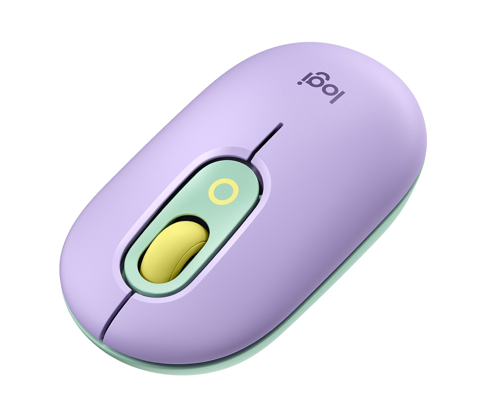 Logitech POP Mouse Daydream Mint Maus – kabellos, Bluetooth + 2,4 GHz, 4'000 dpi, 4 Tasten, beidhändig, grün