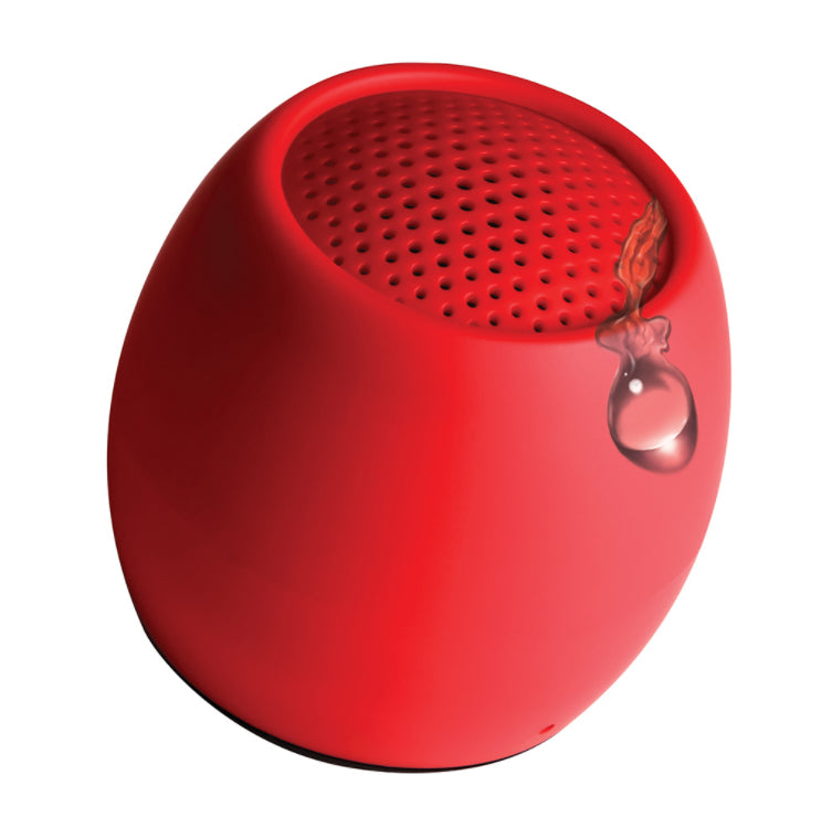 Boompods Zero – Bluetooth-Lautsprecher – 3 W, IPX6, 5 h, Rot