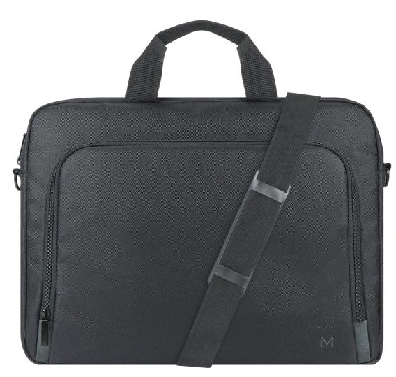 Mobilis Notebook-Tasche bis 14" – 30% recycelt, GRS – Schwarz