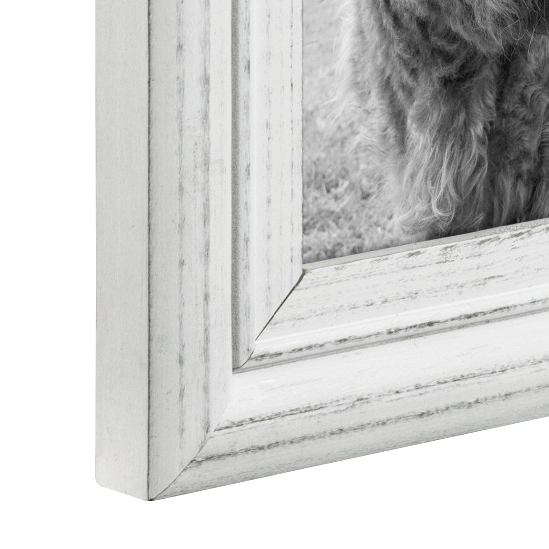 Hama Bilderrahmen – für 10 × 15 cm – Holz & Glas, Weiss