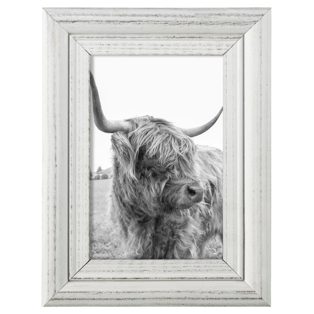 Hama Bilderrahmen – für 10 × 15 cm – Holz & Glas, Weiss