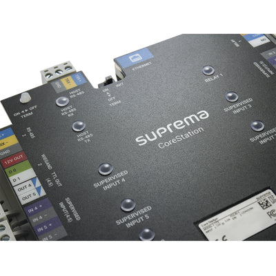 Suprema CoreStation Zutrittscontroller – bis 4 Türen, Netz 12 V DC, 10/100