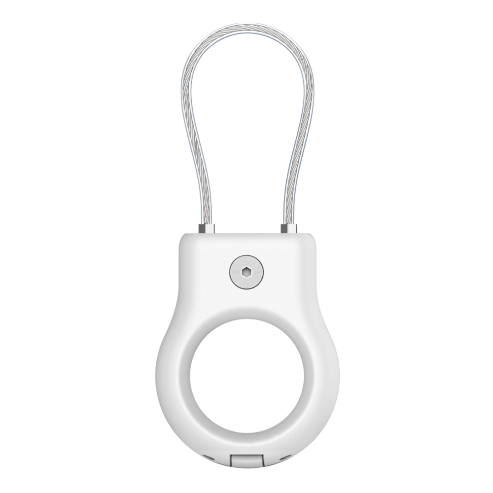 Belkin Hülle – für Apple AirTag, mit Drahtschlaufe, Weiss