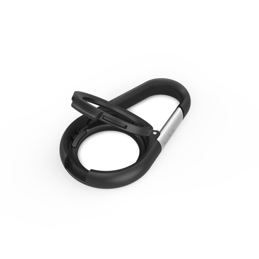 Belkin Hülle – für Apple AirTag, mit Karabiner, Schwarz