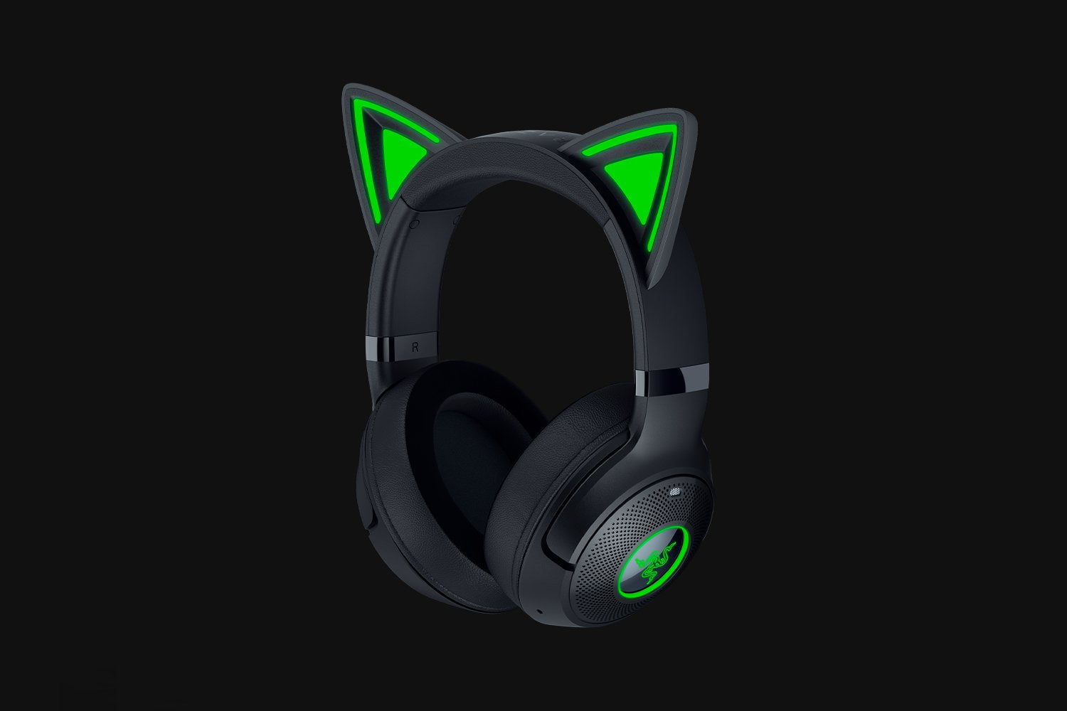 Razer Kraken Kitty BT V2 Gaming-Headset – Over-Ear, Stereo, BT, ANC, Schwarz, BT 5.2