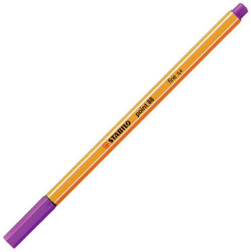 STABILO point 88 ARTY Fineliner – 24 Stk., 0,4 mm, sortiert, Cap-Off