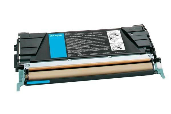 Lexmark Toner – cyan, 3000 Seiten – für Lexmark C522/C524/C53x