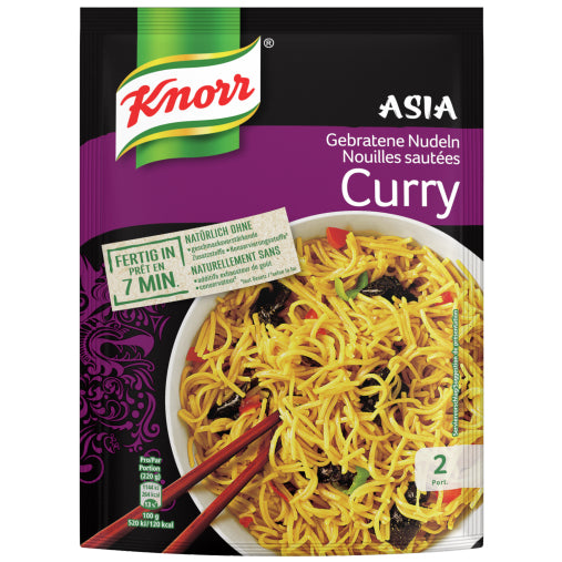 Knorr Instantnudeln Curry, vegetarisch – 150 g