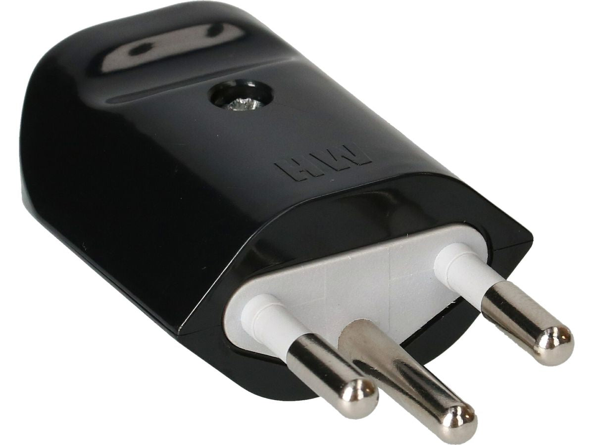Max Hauri AG Max Hauri Adapterkabel, 3-polig T12–Schraubklemme – schwarz