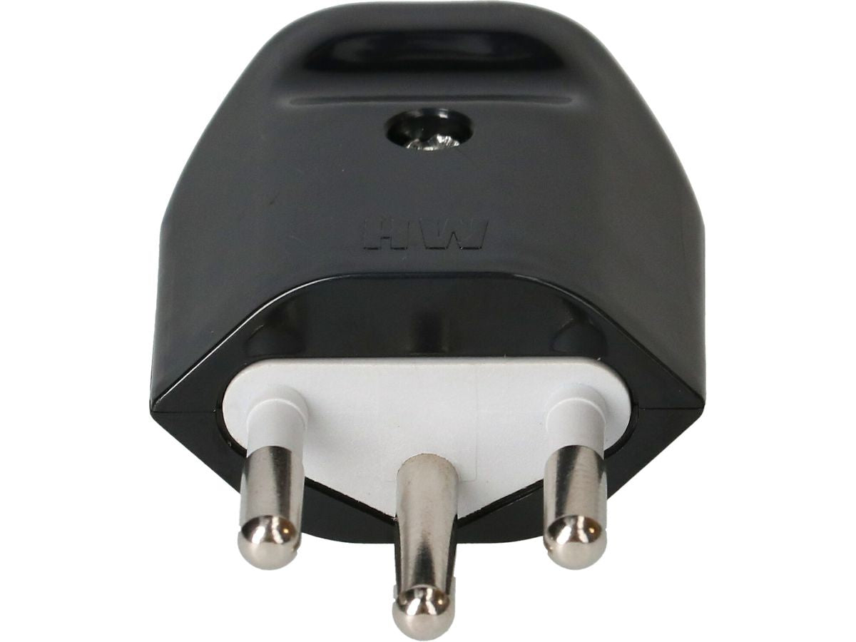 Max Hauri AG Max Hauri Adapterkabel, 3-polig T12–Schraubklemme – schwarz