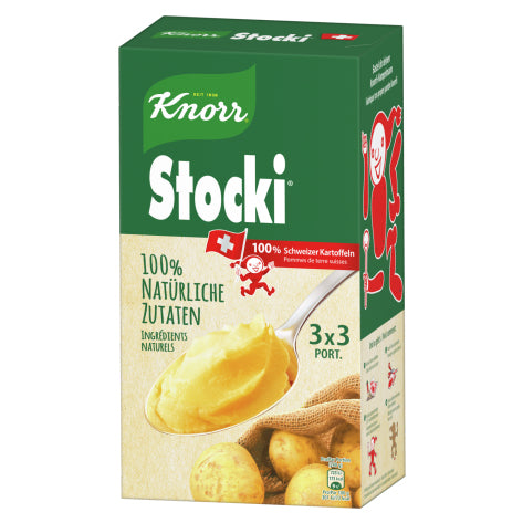 Knorr Stocki Vegetarischer Kartoffelstock – 3×110 g