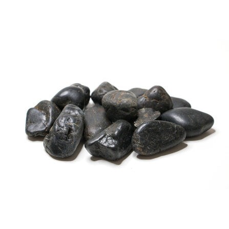 Ambiance Flusskiesel – 2–4 cm, 1,1 kg – Stein, schwarz