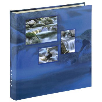 Hama Fotoalbum – für 300 × 300 mm, aqua, Pergaminzwischenblätter, Karton