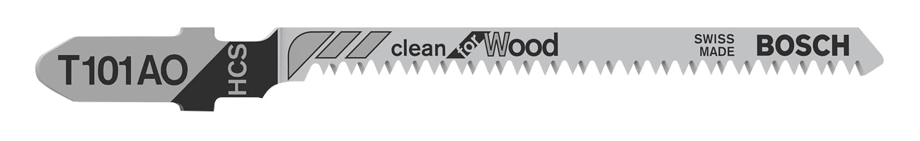 Bosch Professional T 101 AO Stichsägeblatt 83 mm HCS – für Holz – 3 Stk
