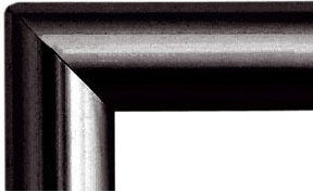 Dufco Wechselrahmen PP, schwarz, Kunststoff, 10,5 × 15 cm