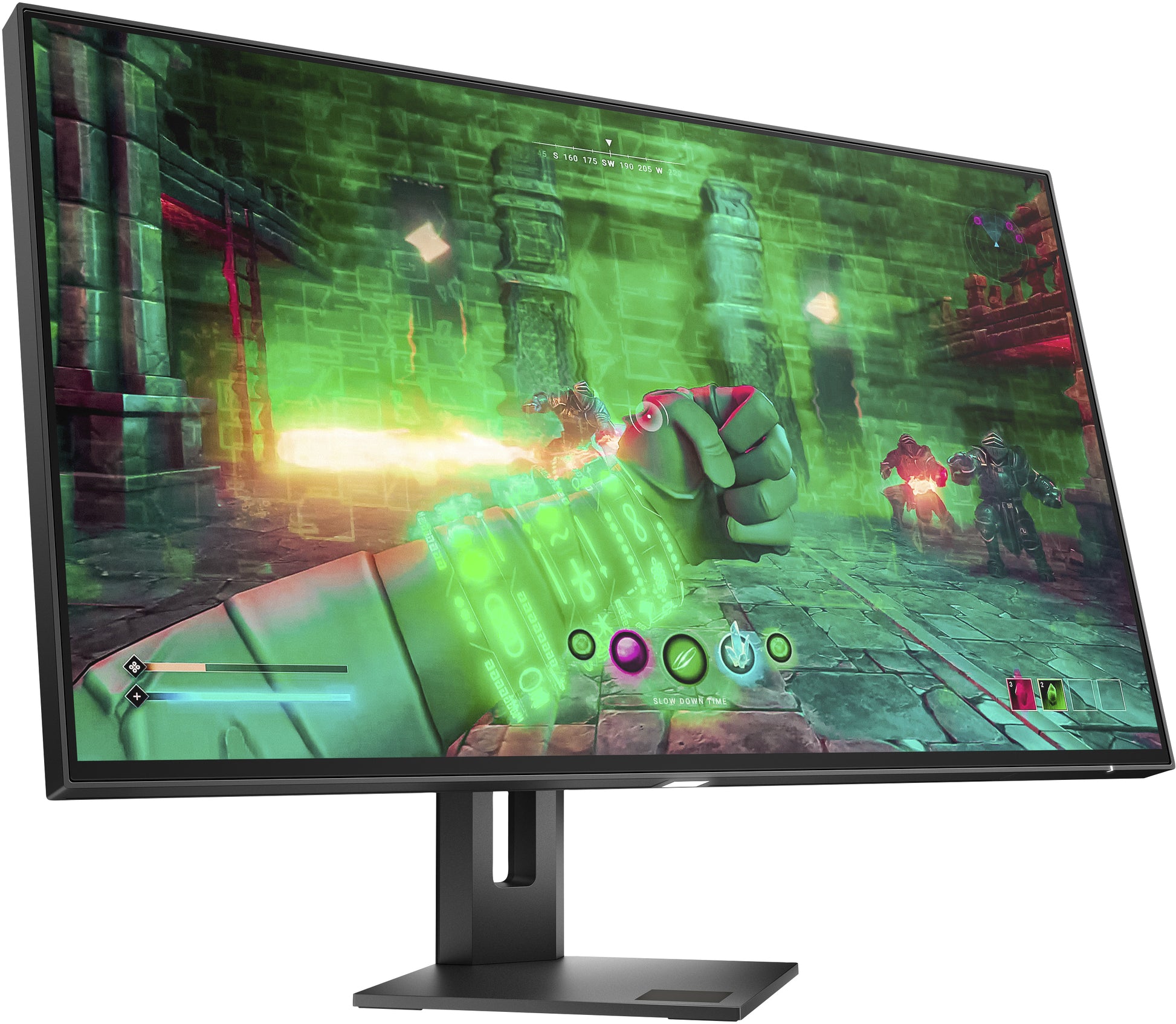 HP Omen 27U – Monitor, 27" 4K UHD (3840 × 2160), IPS, 144 Hz, HDR, Grau