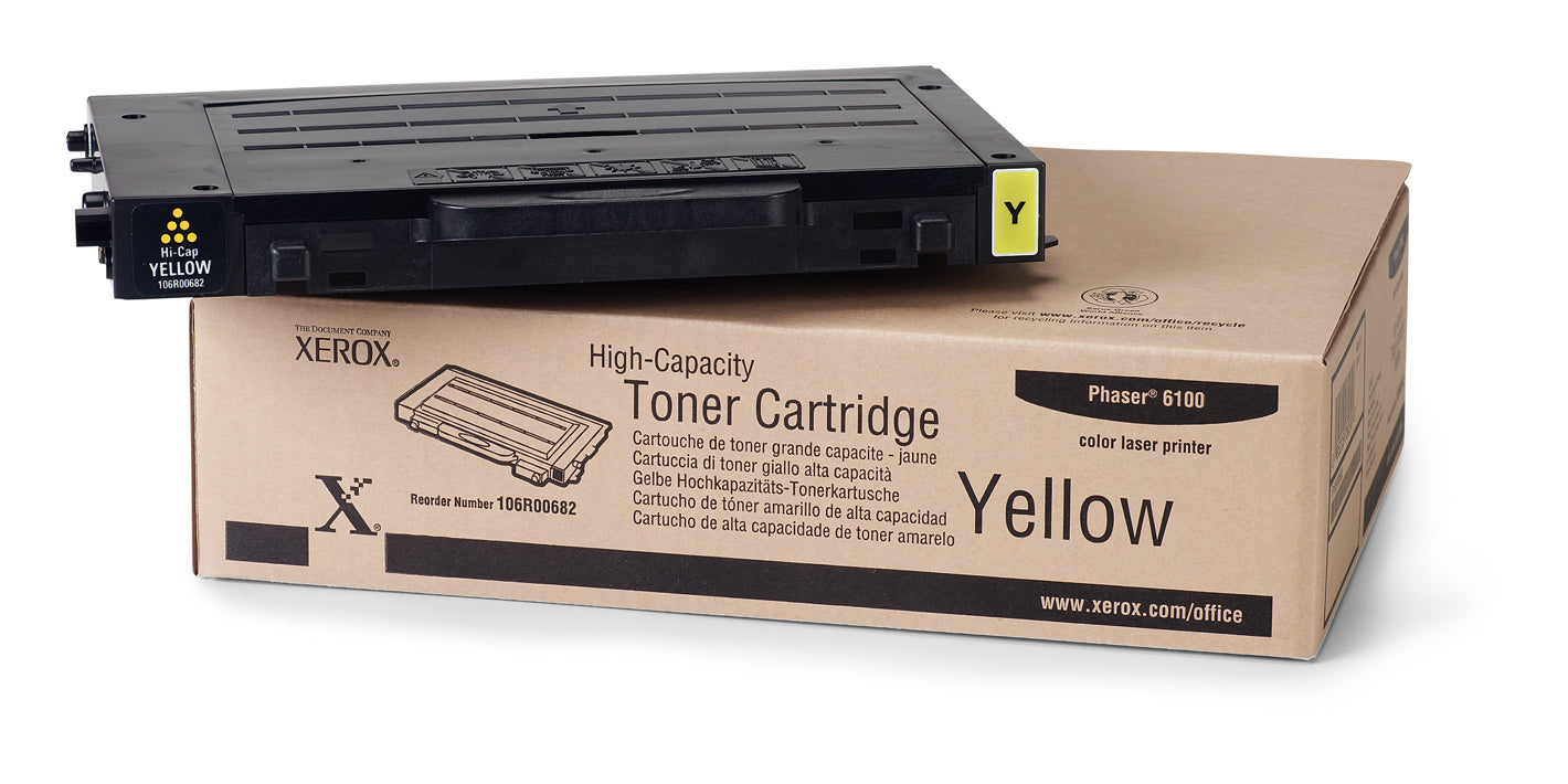 Xerox Gelber Toner – Original – 5'000 Seiten – für Xerox Phaser 6100