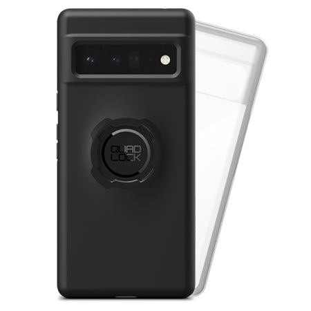 Quad Lock Backcover – für Google Pixel 6 Pro, TPU, Schwarz