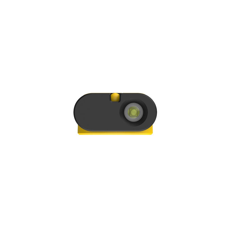 NORDRIDE Taschenlampe Loop Light – 500 lm, 3 Stufen, IP54, Akku 2200 mAh, Haken, Magnet – Schwarz