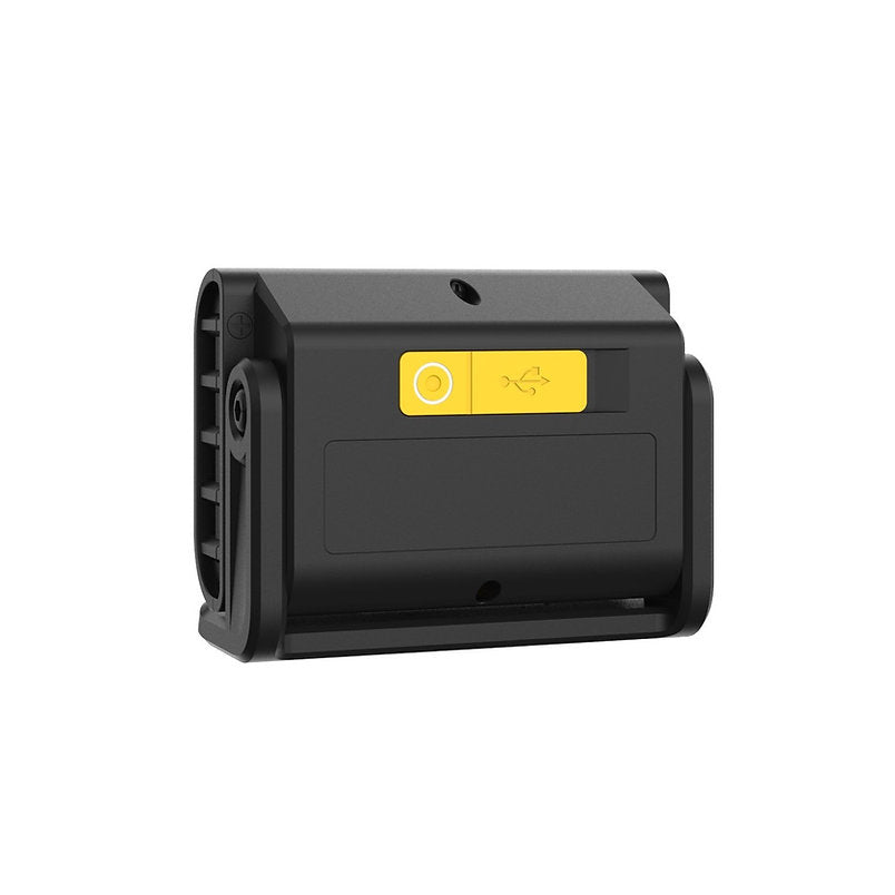 NORDRIDE Taschenlampe Loop Power – 1000 lm, dimmbar, IP65, Akku – schwarz