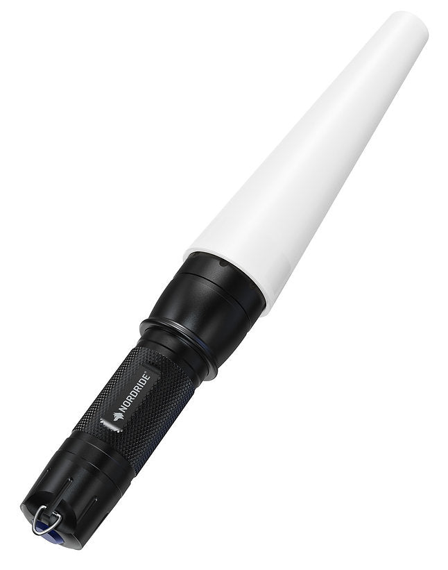NORDRIDE Signalkappe – für 5210 SPOT PRO A, 5250 SPOT PRO R, 5005 R7 und andere – Weiss, 155 × 37 mm – 1 Stk.