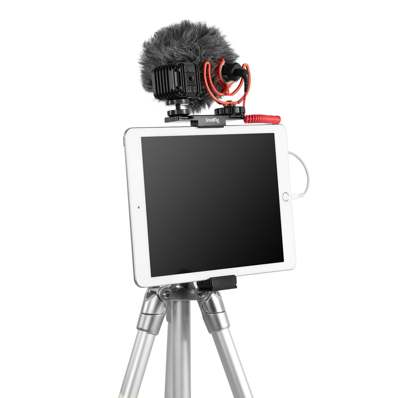 SmallRig 2930 Tablet-Tischhalterung – für iPad bis 12,9", ausziehbar – Schwarz
