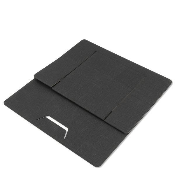 4smarts ErgoFold Tablet-Ständer – für Tablets und Notebooks – faltbar – Schwarz