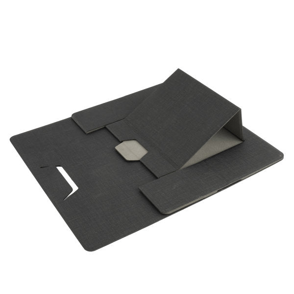 4smarts ErgoFold Tablet-Ständer – für Tablets und Notebooks – faltbar – Schwarz