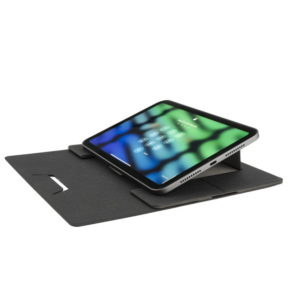 4smarts ErgoFold Tablet-Ständer – für Tablets und Notebooks – faltbar – Schwarz