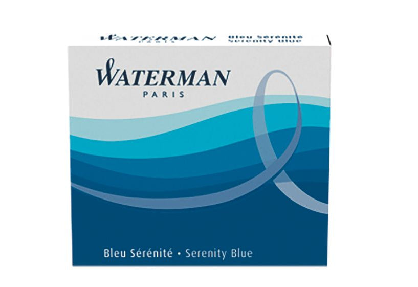 Waterman Füllhalter-Patrone – Blau, 6er-Pack