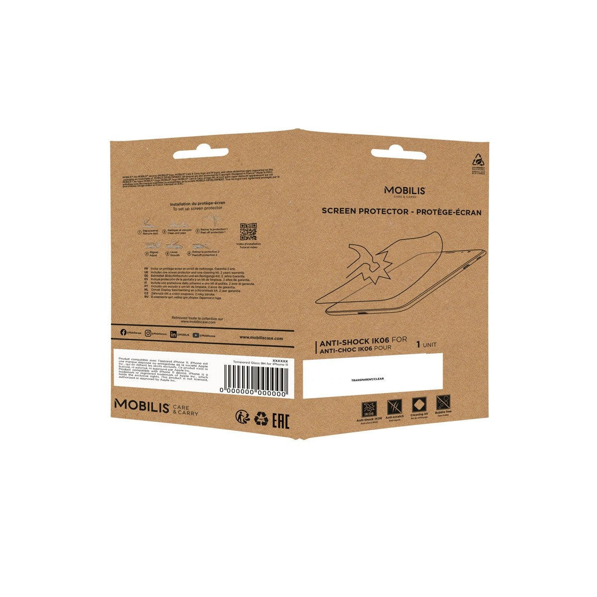 Mobilis Panzerglas für Zebra ET51/ET56 8,4" – 5H, kratz- und schockresistent