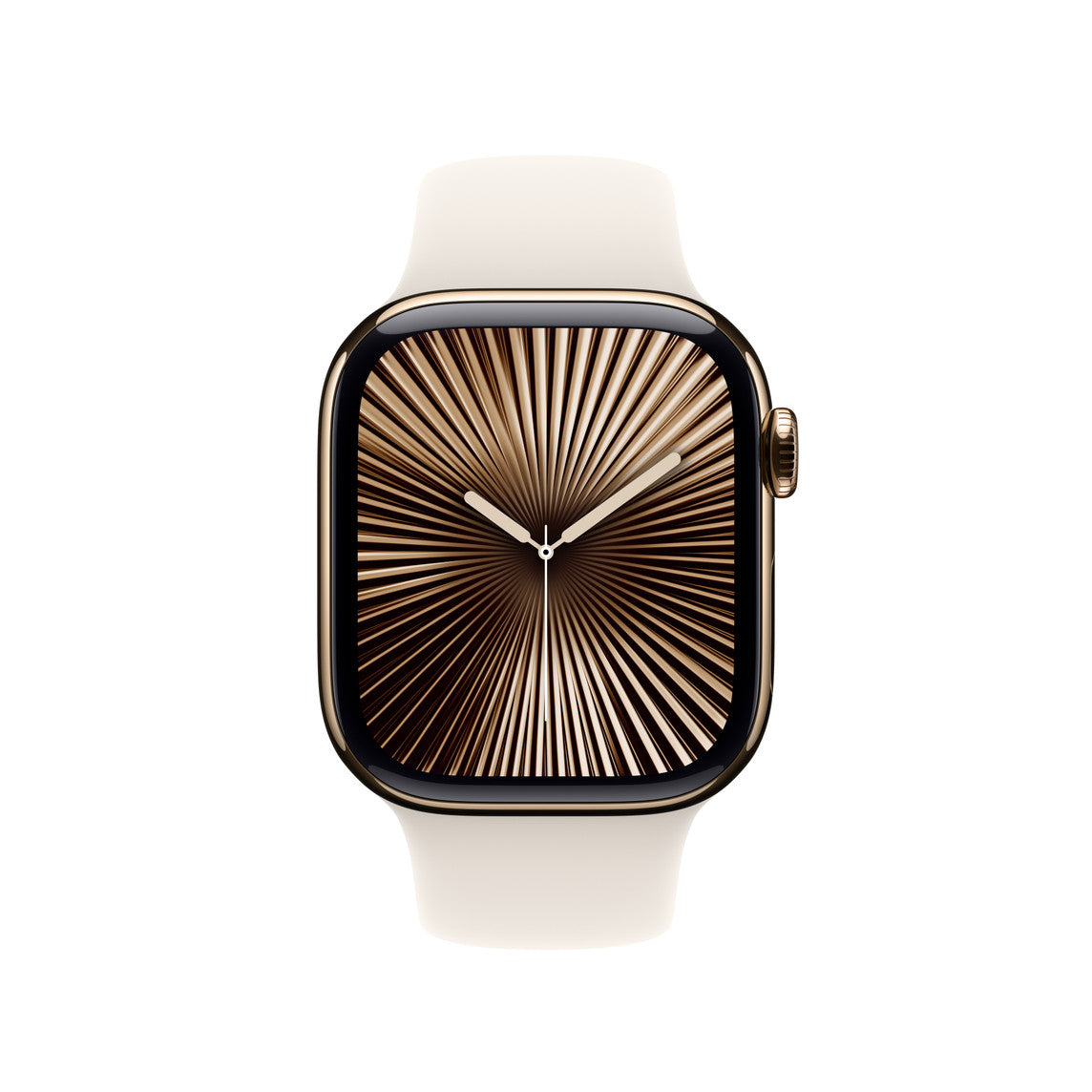 Apple Starlight Sport Band – Armband – für Apple Watch 42 mm, Starlight, M/L, Polymer