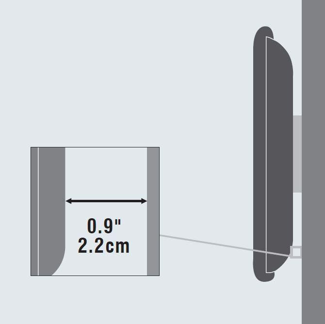 Vivolink Wandhalterung – 23–55" – VESA 100×100–400×400 – bis 50 kg, Höhenverstellbar – VLMW2355