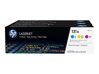 HP Toner-Multipack 131A – C/M/Y, 1800 Seiten