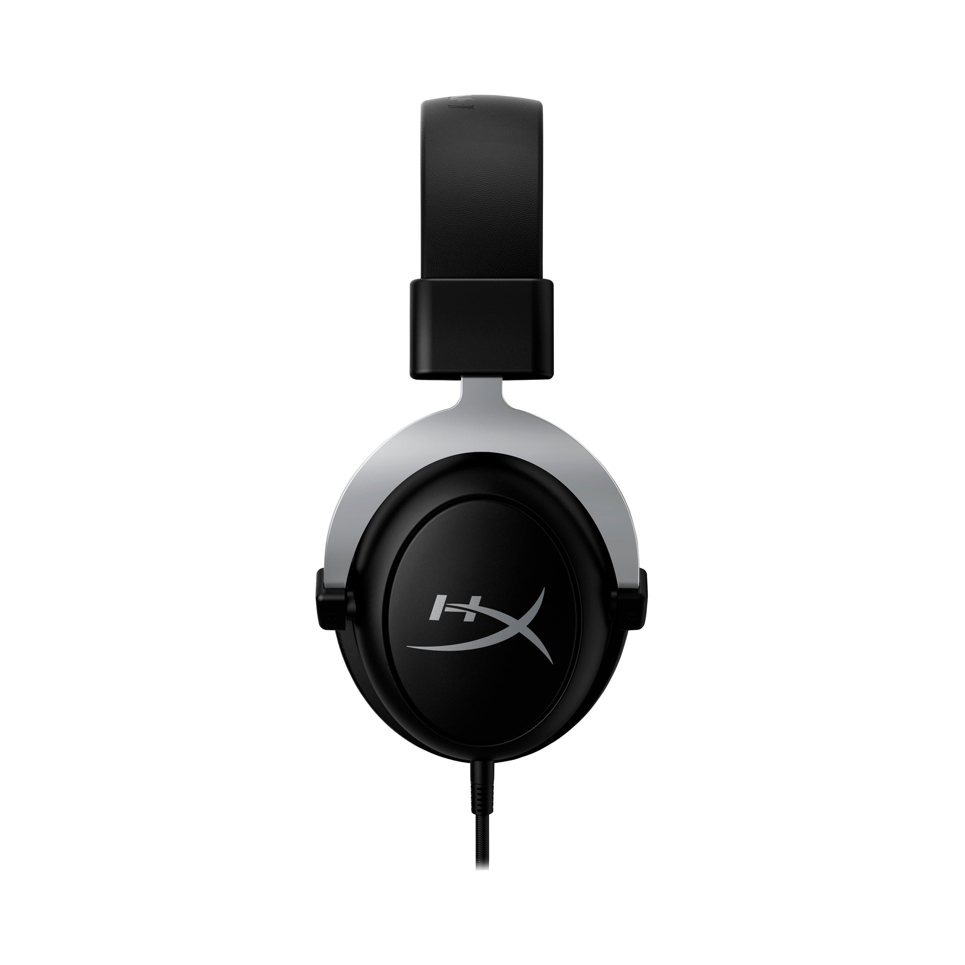 HyperX CloudX Silver Gaming-Headset – Over-Ear, Stereo, Kabelgebunden, 3,5 mm Klinke, Schwarz/Silber
