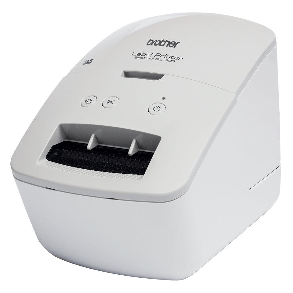 Brother QL 600G – Etikettendrucker, bis 62 mm, Thermodirekt, USB, 300 × 600 dpi, 71 mm/s, für DK-Rollen