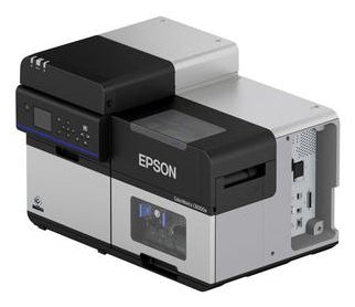 Epson ColorWorks C8000e MK – Farbetikettendrucker, Tintenstrahl, 25,4–112 mm, 600 × 1200 dpi, USB, WLAN