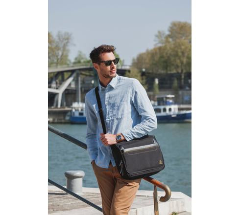 Exacompta 17234E Notebook-Tasche – für Notebooks bis 14", schwarz