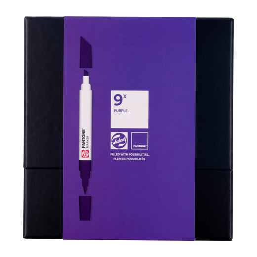 Talens Non-Permanent-Marker Pantone – sortiert – 9er-Set