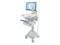 Ergotron StyleView Wagen mit LCD-Pivot – IT-/Medizin-Fahrwagen, 1 Schublade