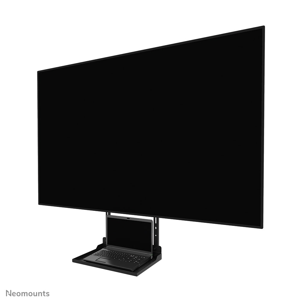 Neomounts AV45-500BL – Laptop-Tablar – für VESA 200×200–800×600 mm, 43–110", Schwarz, Stahl