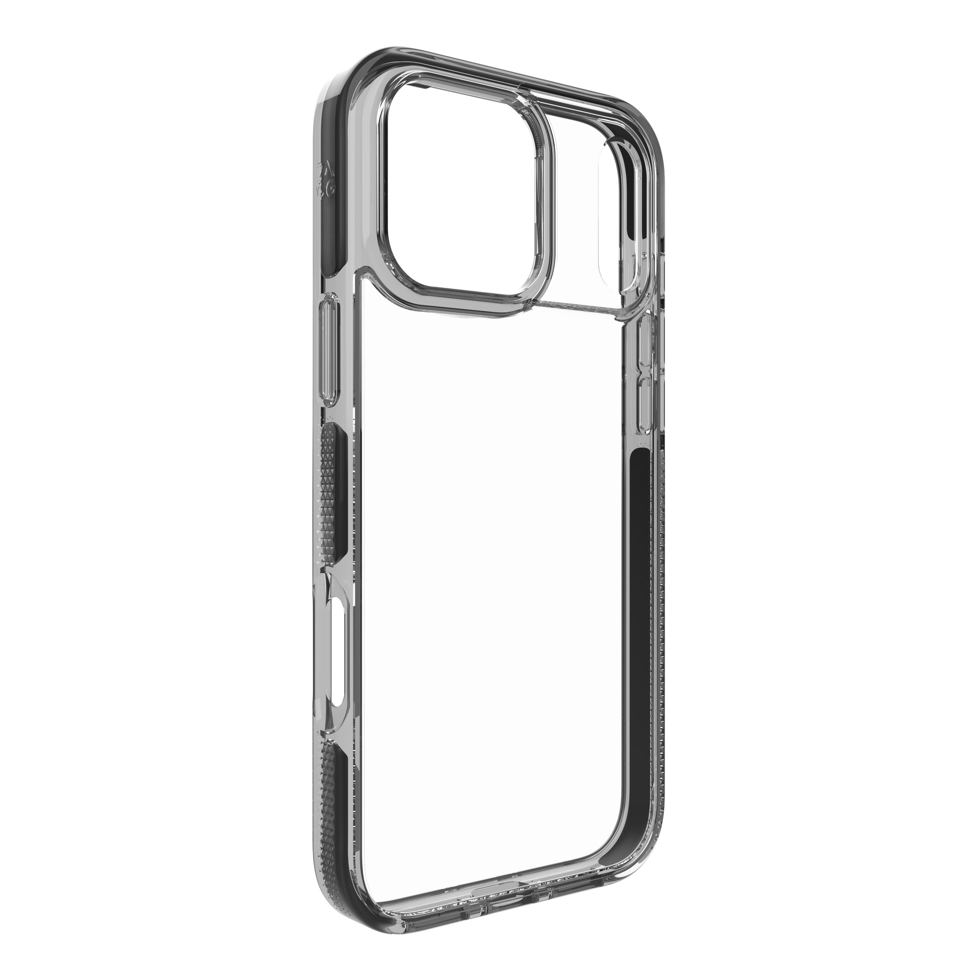 ZAGG Santa Cruz Backcover – für Apple iPhone 17 Pro Max, Graphen, Jet Black, bis 4 m sturzsicher