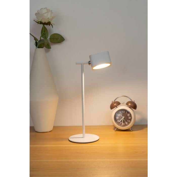 EGLO Wandleuchte Muraglie – 140 lm, 5 W, 2700–6500 K, dimmbar (Touch), Akku, weiss
