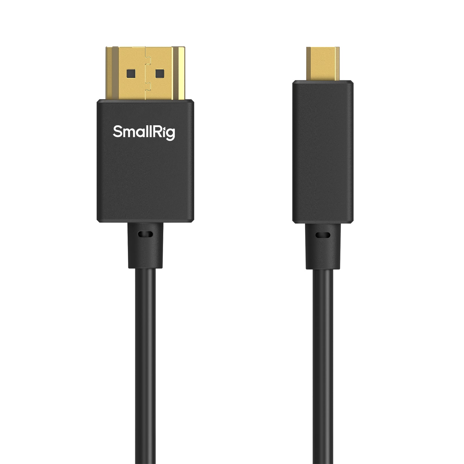 SmallRig Micro-HDMI auf HDMI Kabel HDMI 2.0 4K 60 Hz – 1 m – für Geräte mit Micro-HDMI-Anschluss