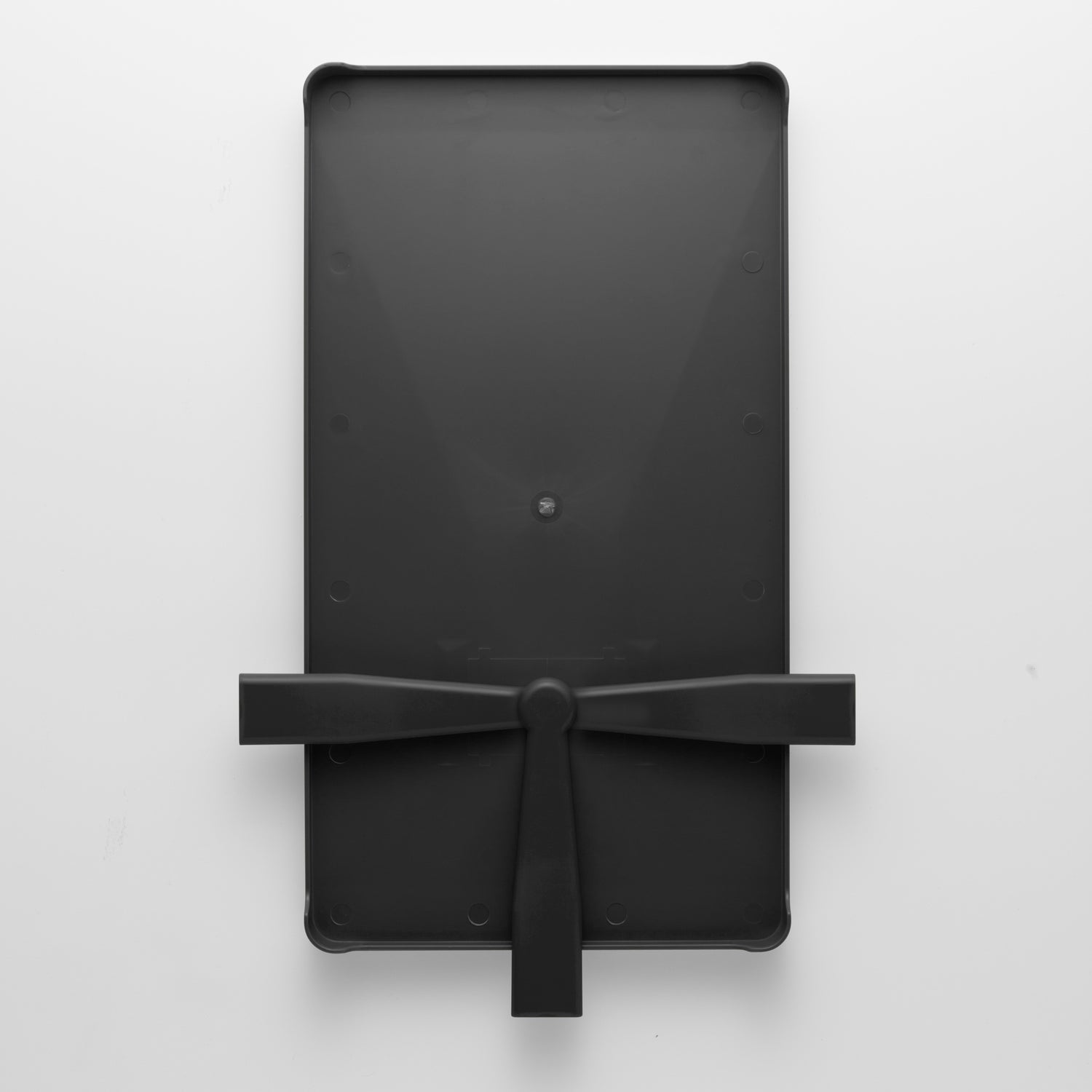 Yamazaki Abtropfgestell 42 × 23 × 17 cm, Edelstahl/Kunststoff (ABS), mit Besteckhalter, schwarz