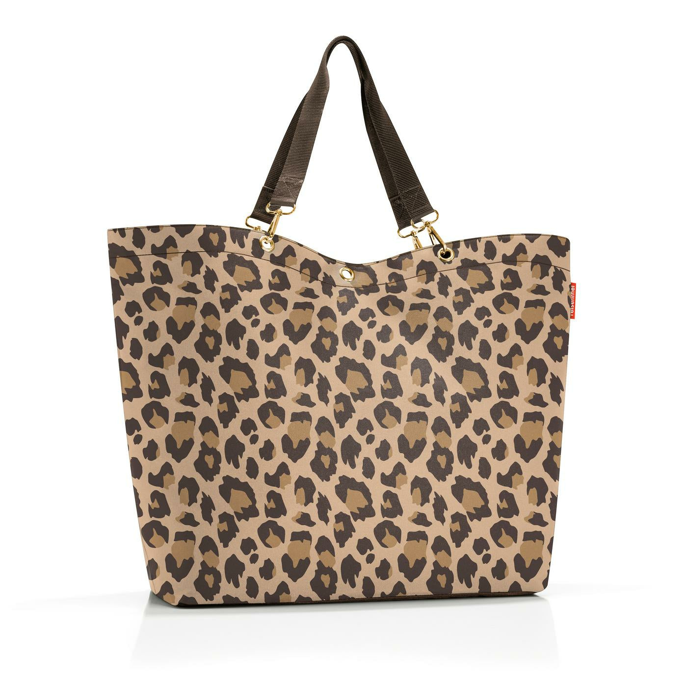 Reisenthel Stofftasche, Polyester, Motiv Leo Macchiato, 680×455×200 mm