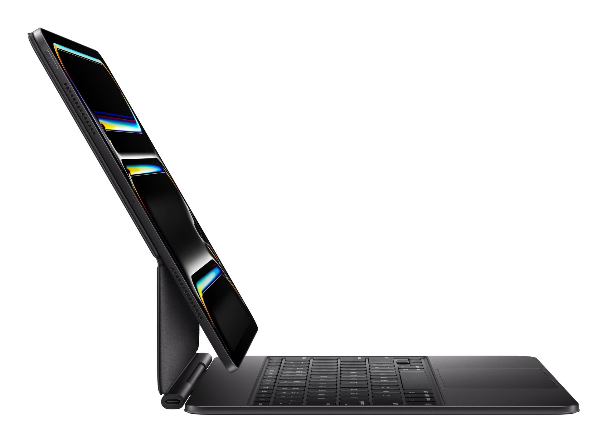 Apple Tastatur-Case für iPad Pro 13" (M4) – Kabellos, QWERTY (US) – mit Trackpad, Beleuchtung – Schwarz